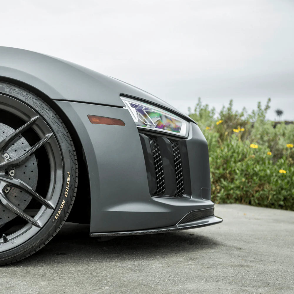 Vorsteiner Carbon Fiber V-Style Front Spoiler - 2017-2019 Audi R8