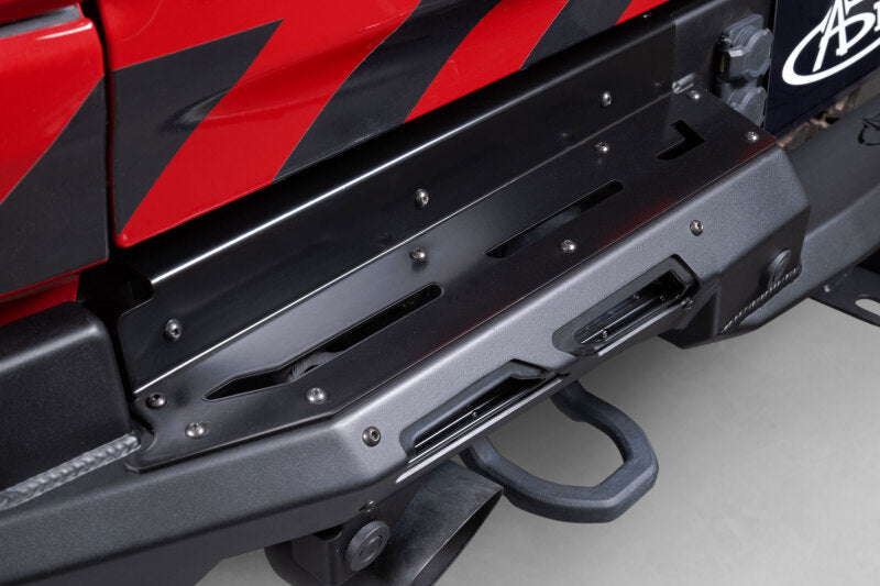Addictive Desert Designs 2025 Ram RHO Phantom Rear Bumper - Hammer Black Powder Coat