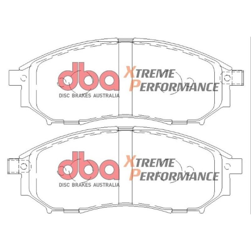 DBA 09 Nissan 350Z / 05-08 Infiniti G35 w/o Brembo XP650 Front Brake Pads - T1 Motorsports
