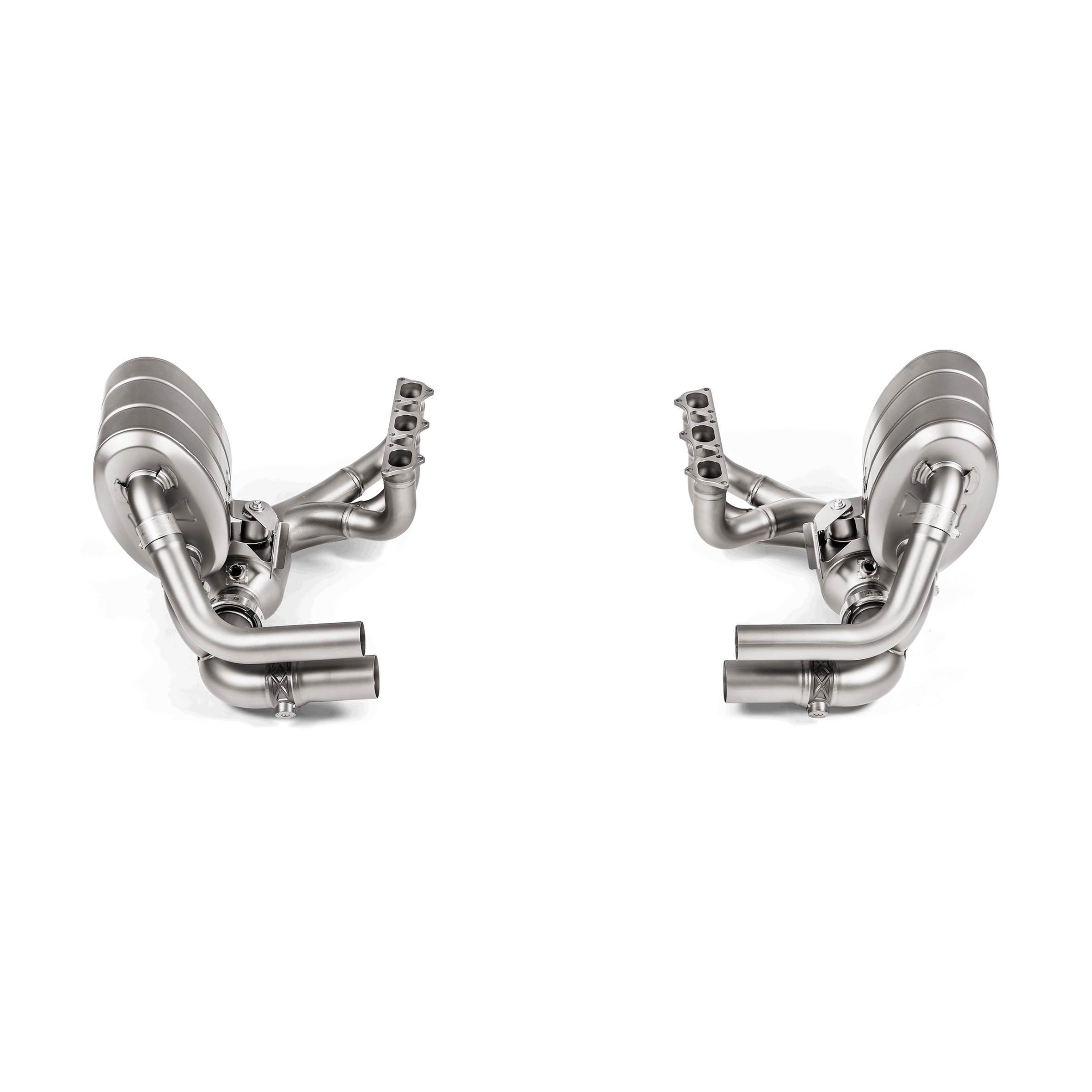 Akrapovič Evolution Header Set (Titanium) - 2014-2017 Porsche 911 GT3/GT3 RS (991)