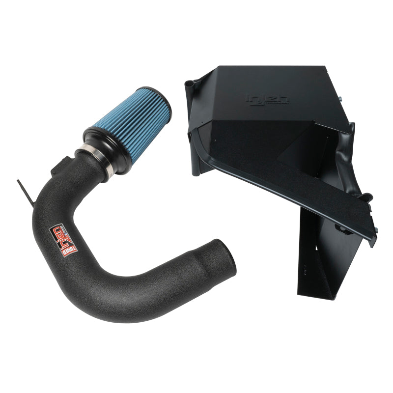 Injen Wrinkle Black Cold Air Intake - 15-21 Subaru WRX