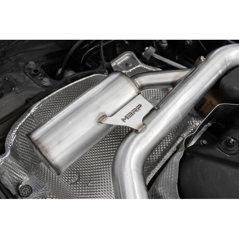 MBRP 2022 Volkswagen Golf GTI MK8 T304 SS 3in Cat-Back Exhaust 2.5in Dual Split Rear w/ SS Tips