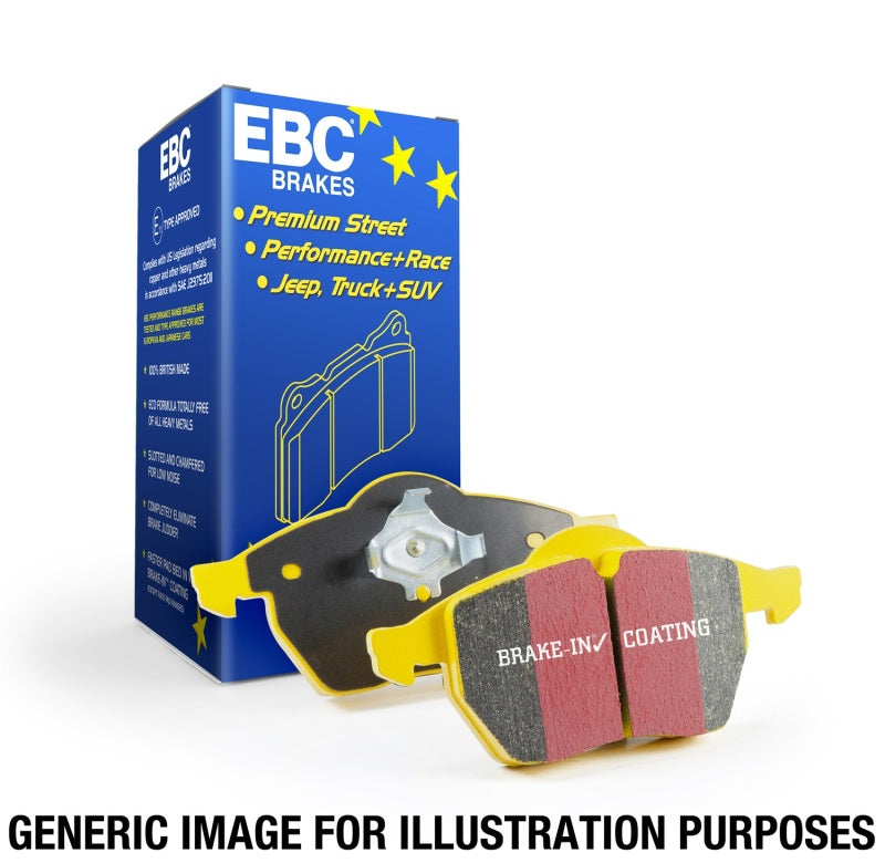 EBC 03-06 Mercedes-Benz CL55 AMG 5.4 Supercharged Yellowstuff Front Brake Pads - T1 Motorsports