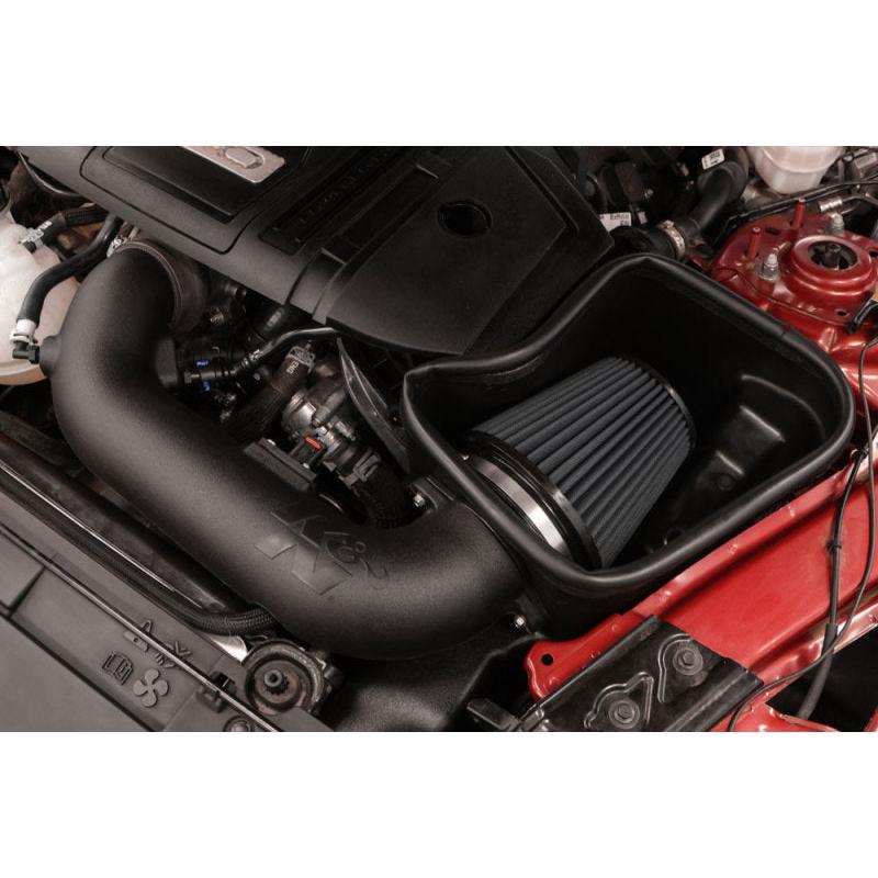 K&N 18-23 Ford Mustang GT 5.0L V8 F/I Dryflow Performance Air Intake System