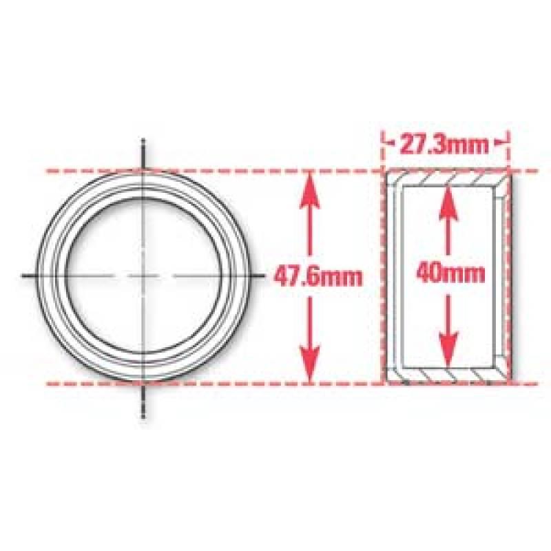 SPC Performance Weld-In Ring Kit 40 mm ID - T1 Motorsports