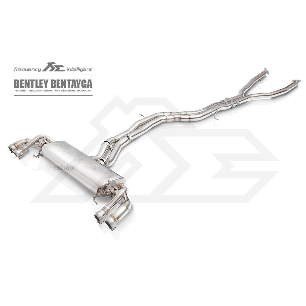 Fi Exhaust Full Exhaust System for 2016+ Bentley Bentayga W12