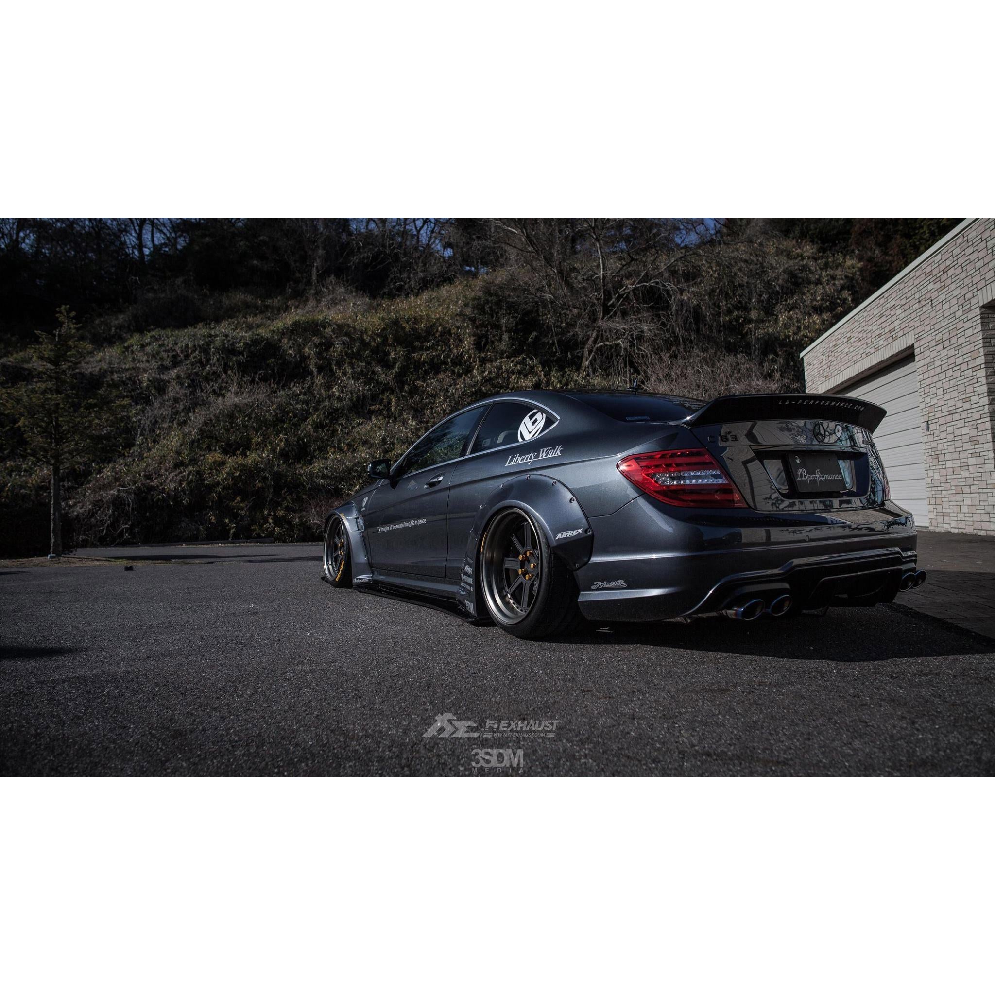 Fi Exhaust Full Exhaust System for 2007-2013 Mercedes-Benz W204 C63 AMG