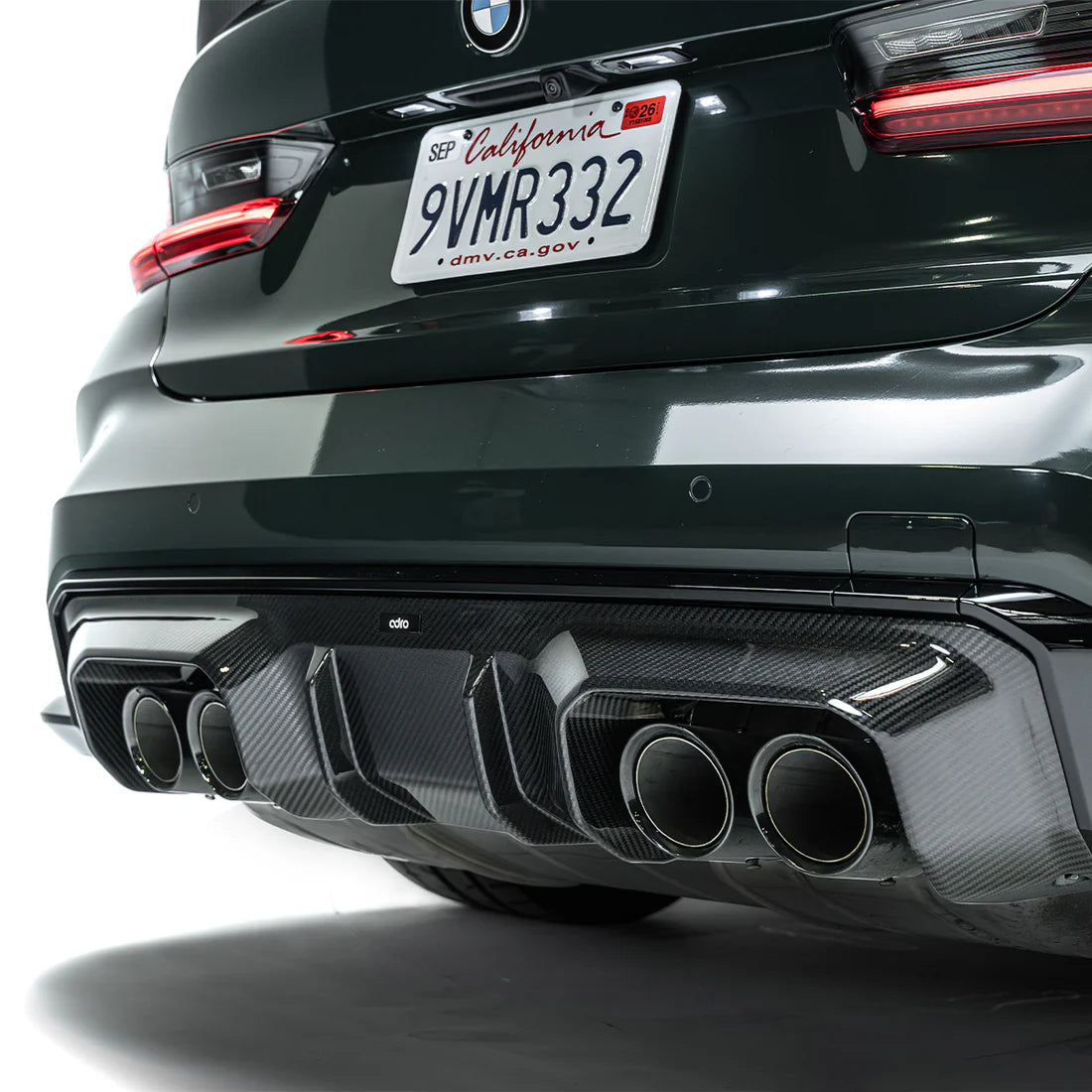 ADRO BMW G8X M3/M4 Carbon Fiber Rear Diffuser V2