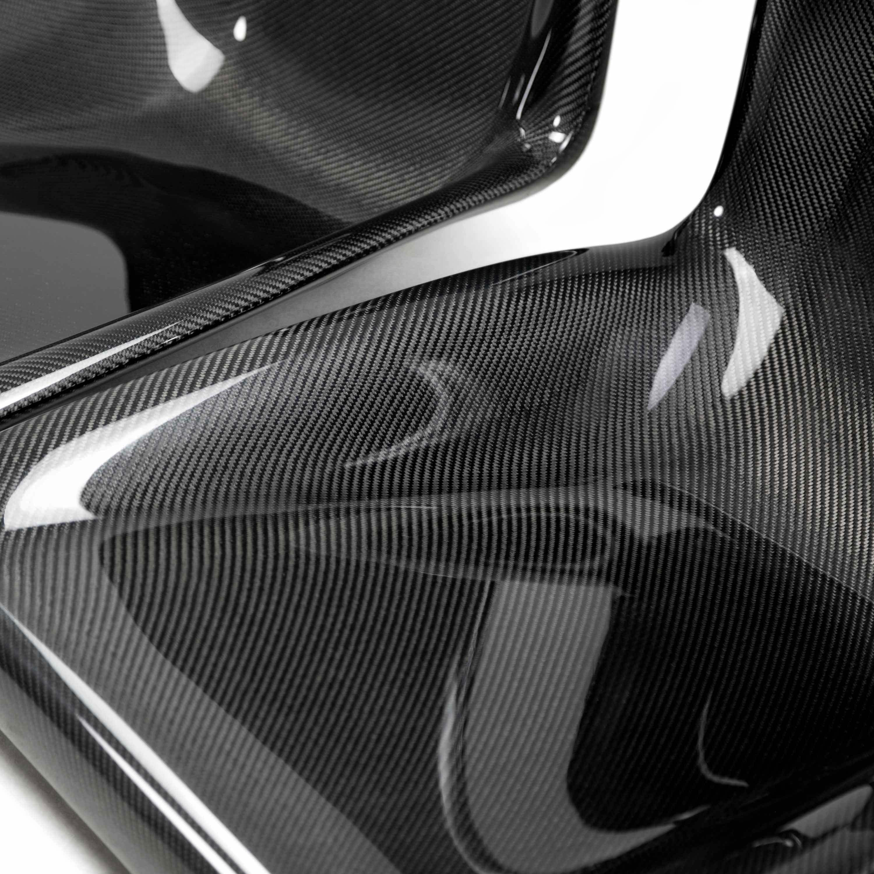Seibon Carbon Fiber Rear Seat Panels - 2009-2022 Nissan GTR (Pair)