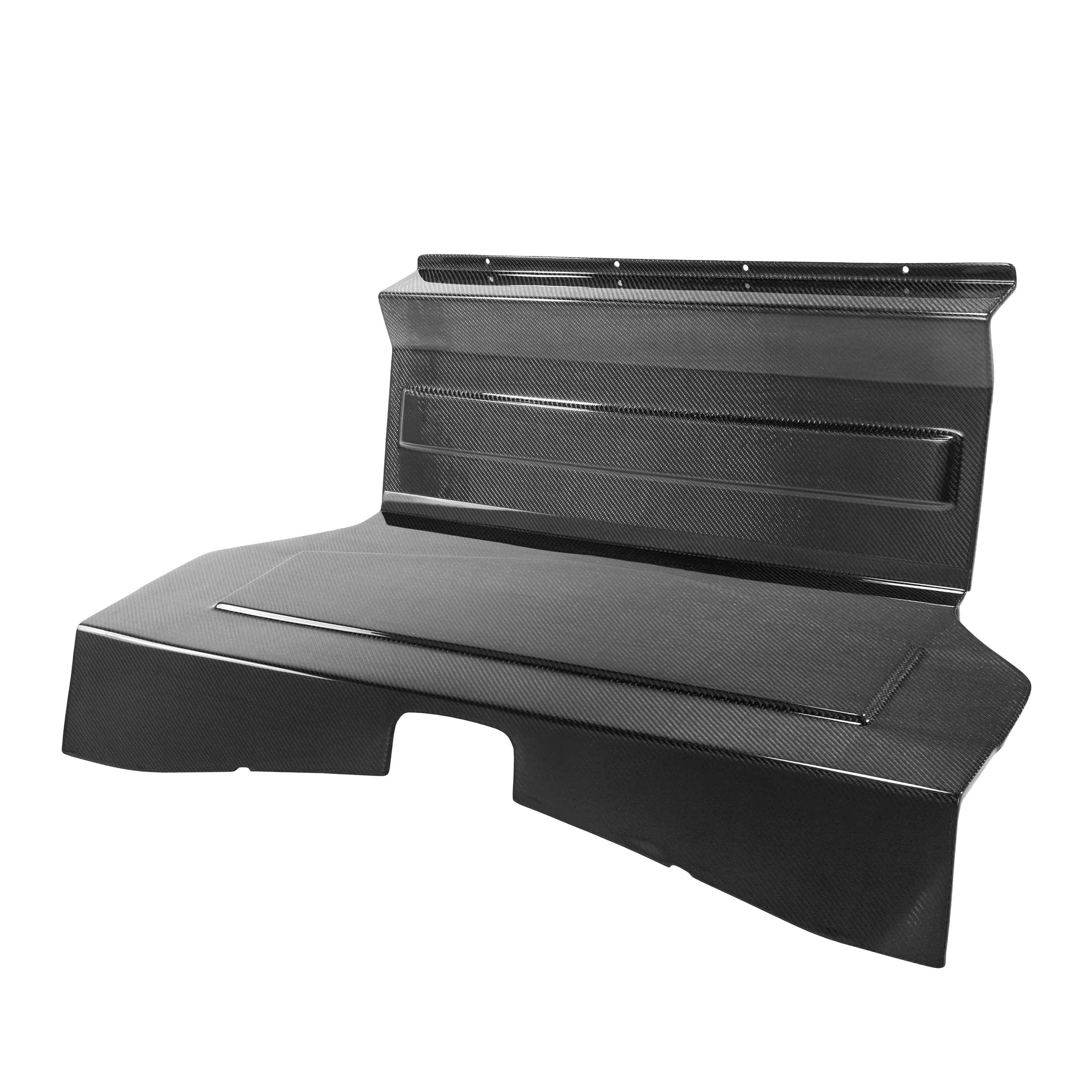 Seibon Carbon Fiber Rear Seat Panels - 2013-2020 Scion FRS / Subaru BRZ (2 Pieces)