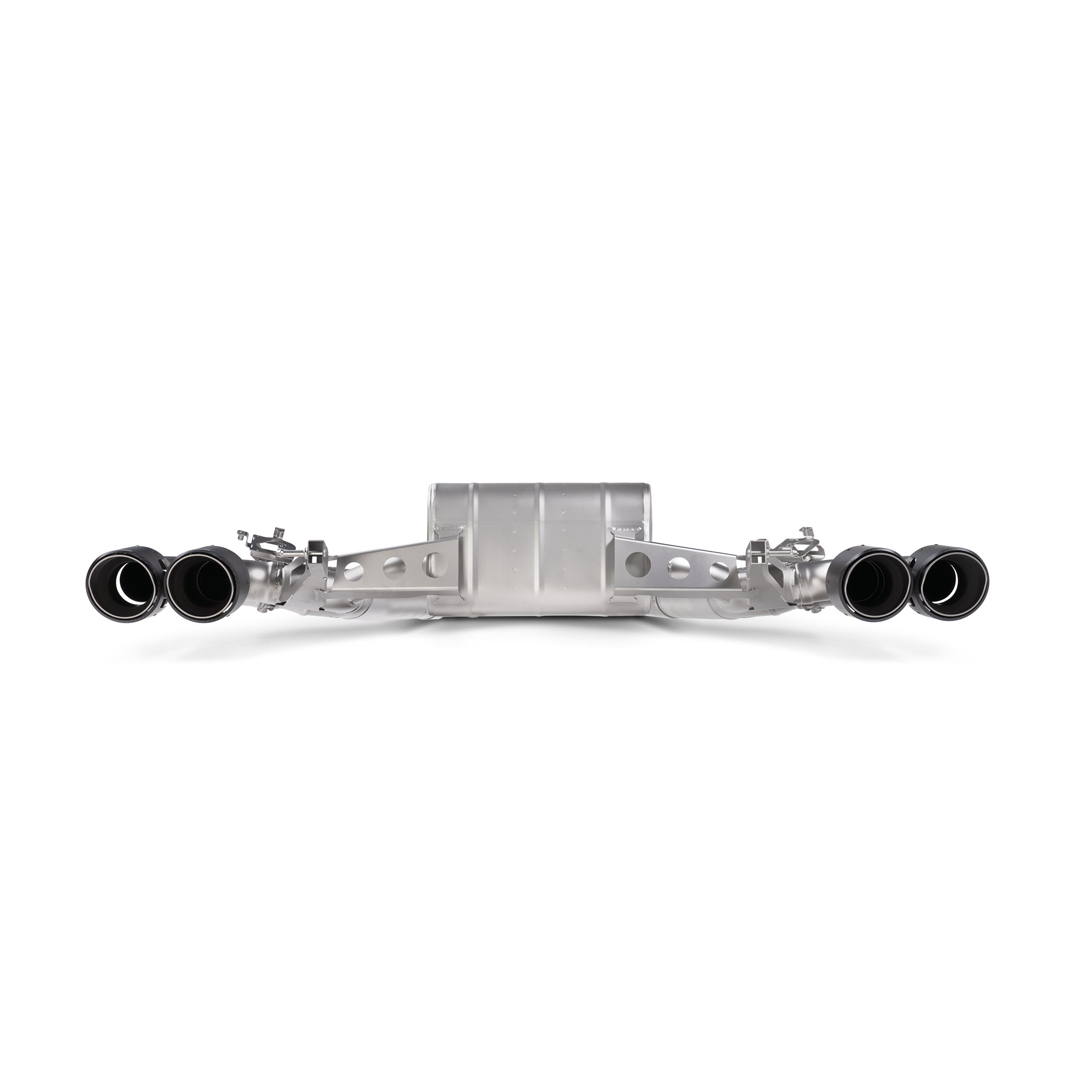 Akrapovič Evolution Line Catback Exhaust (Titanium) w/Carbon Tips - 2020+ BMW M8/M8 Gran Coupe (F93) - T1 Motorsports