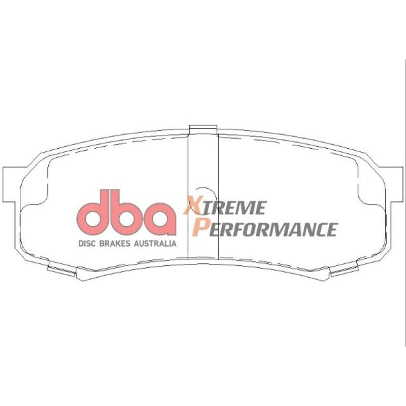 DBA 03-09 Toyota 4Runner XP650 Rear Brake Pads - T1 Motorsports