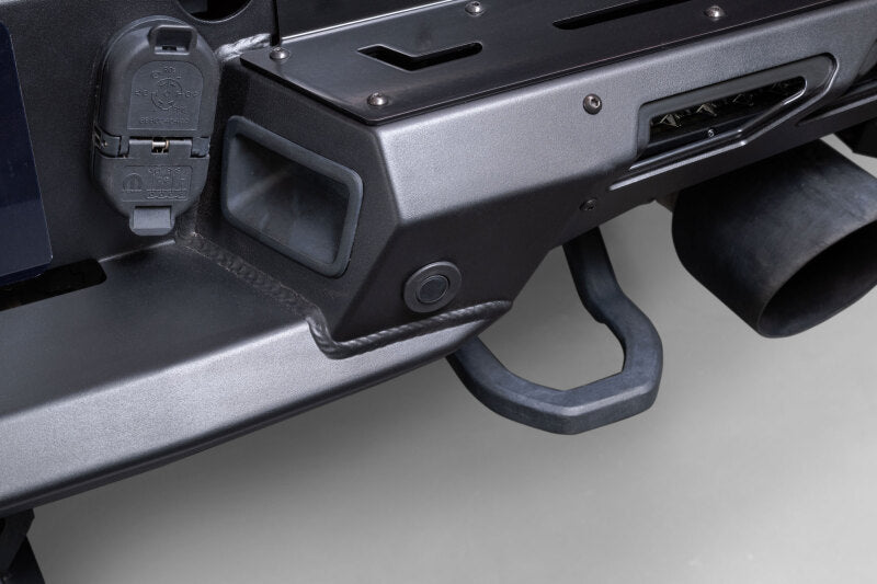Addictive Desert Designs 2025 Ram RHO Phantom Rear Bumper - Hammer Black Powder Coat