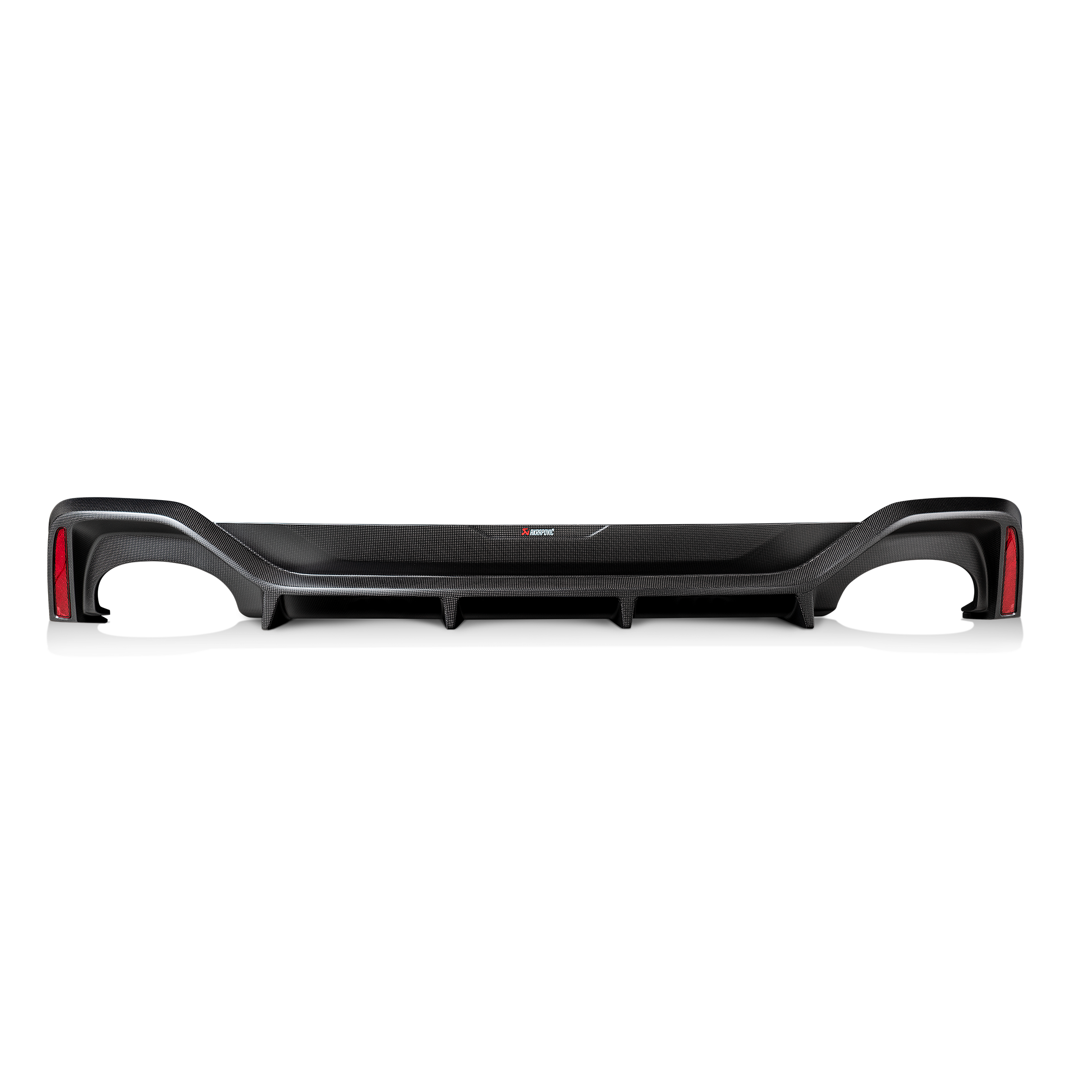 Akrapovič Matte Rear Carbon Fiber Diffuser - 2020+ Audi RS6 Avant/RS7 Sportback (C8) - T1 Motorsports