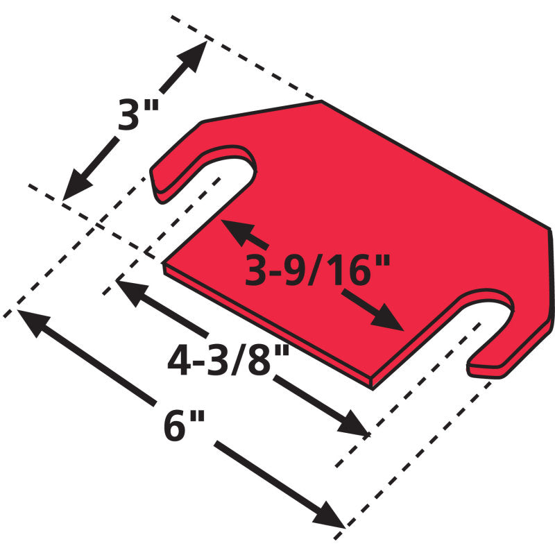 SPC Performance F/LINER SHIM 1/8in.(6) - T1 Motorsports