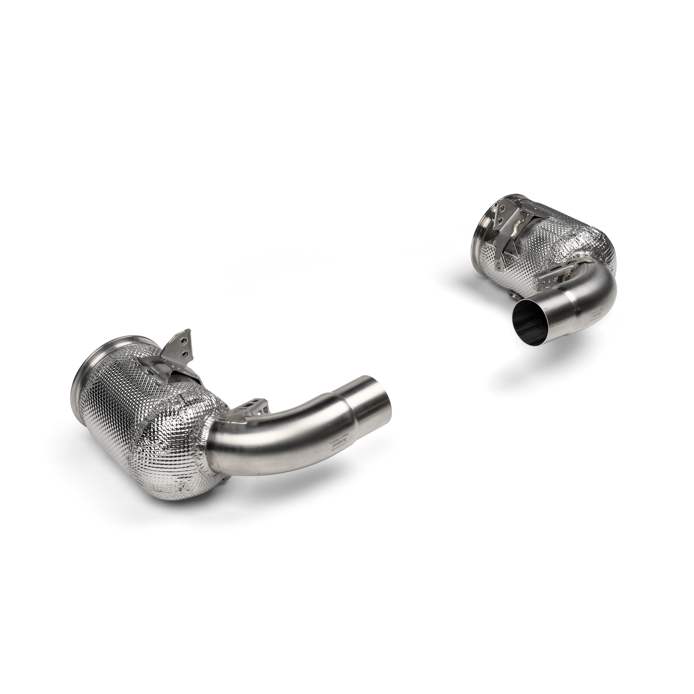 Akrapovič Link-Pipe Set w/ Cat (SS) - 2025+ Porsche 911 Carrera/T/S/4S (992.2)