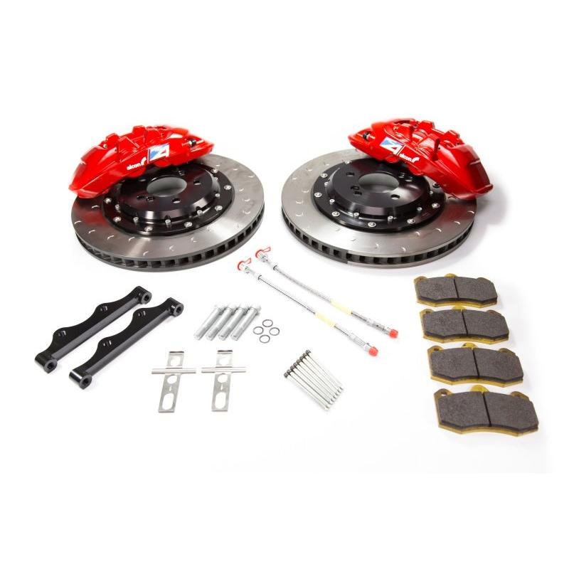 Alcon 2015+ BMW M3 F80 380x32mm Red 4 Piston Rear Brake Upgrade Kit - T1 Motorsports