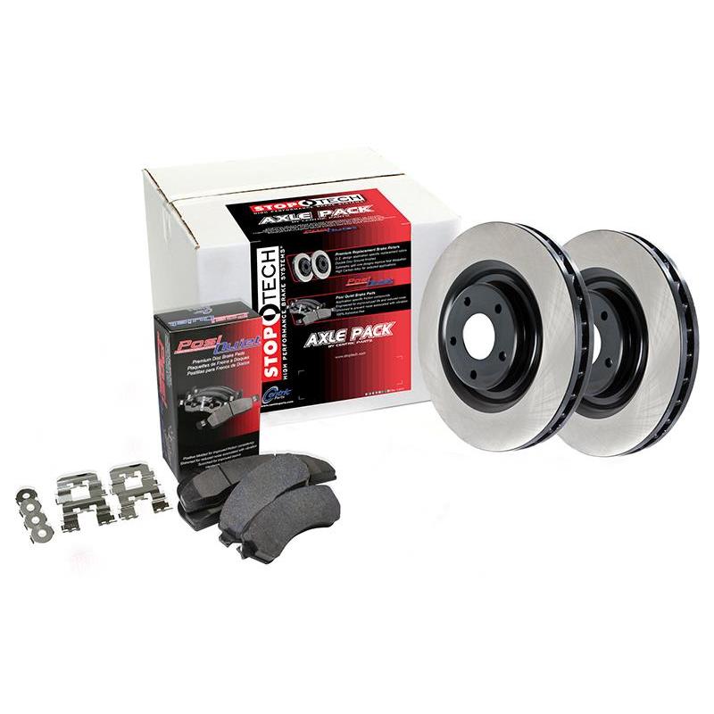 Centric OE Coated Front Brake Kit (2 Wheel) - T1 Motorsports