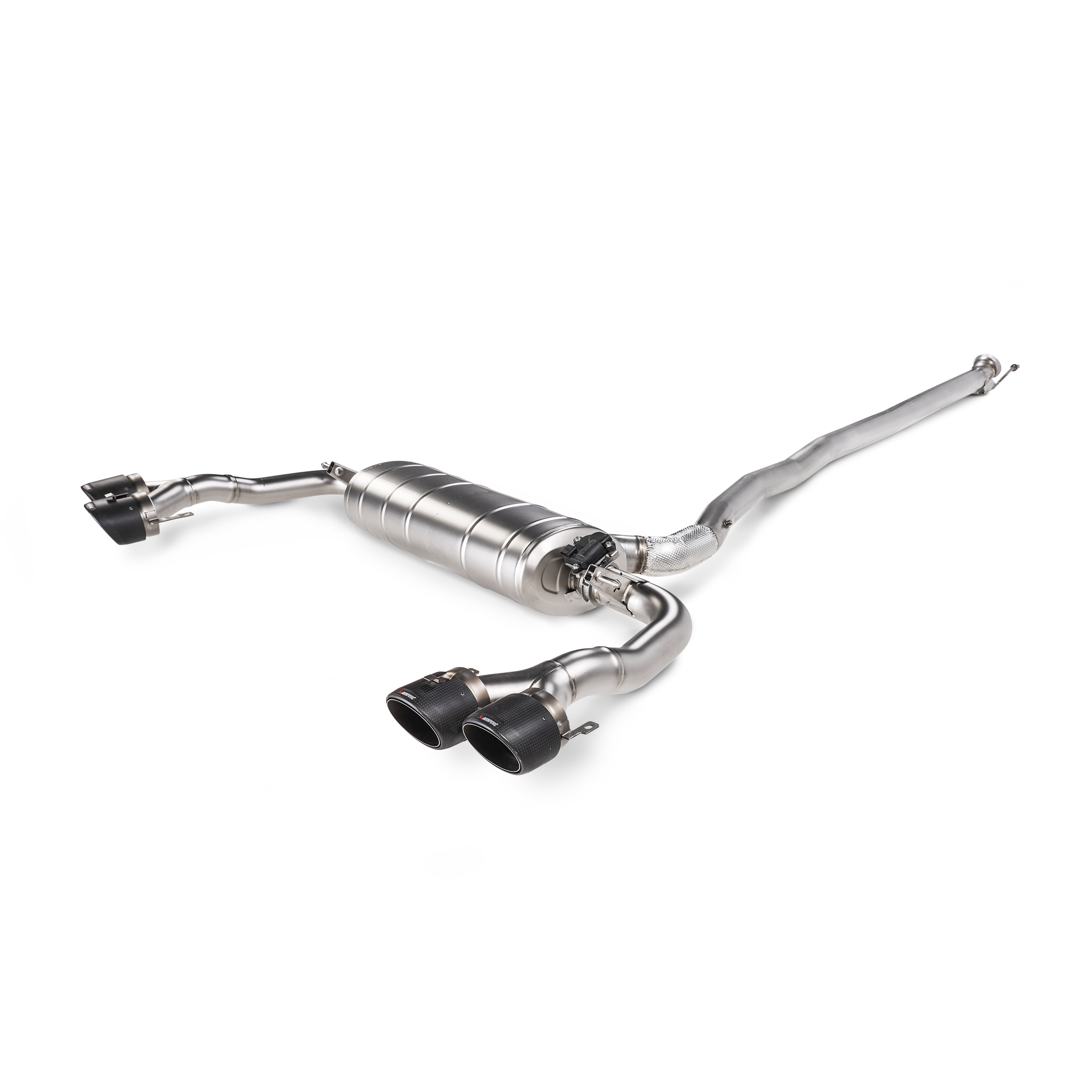 Akrapovič Evolution Line Catback Exhaust (Titanium) - 2024+ Mercedes-Benz GLA45/GLA45S AMG