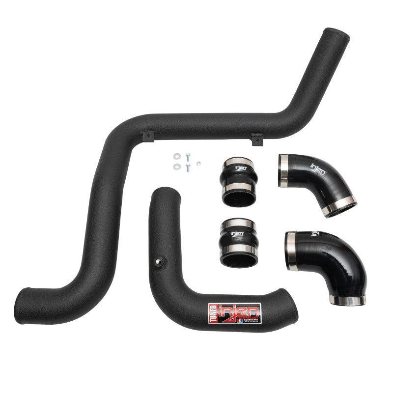 Injen SES Intercooler Pipes Wrinkle Black - 13-18 Ford Focus ST