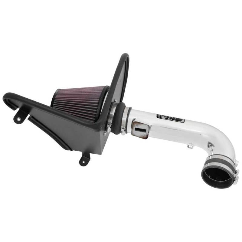 K&N 16-17 Chevy Camaro 3.6L Silver Typhoon Short Ram Intake
