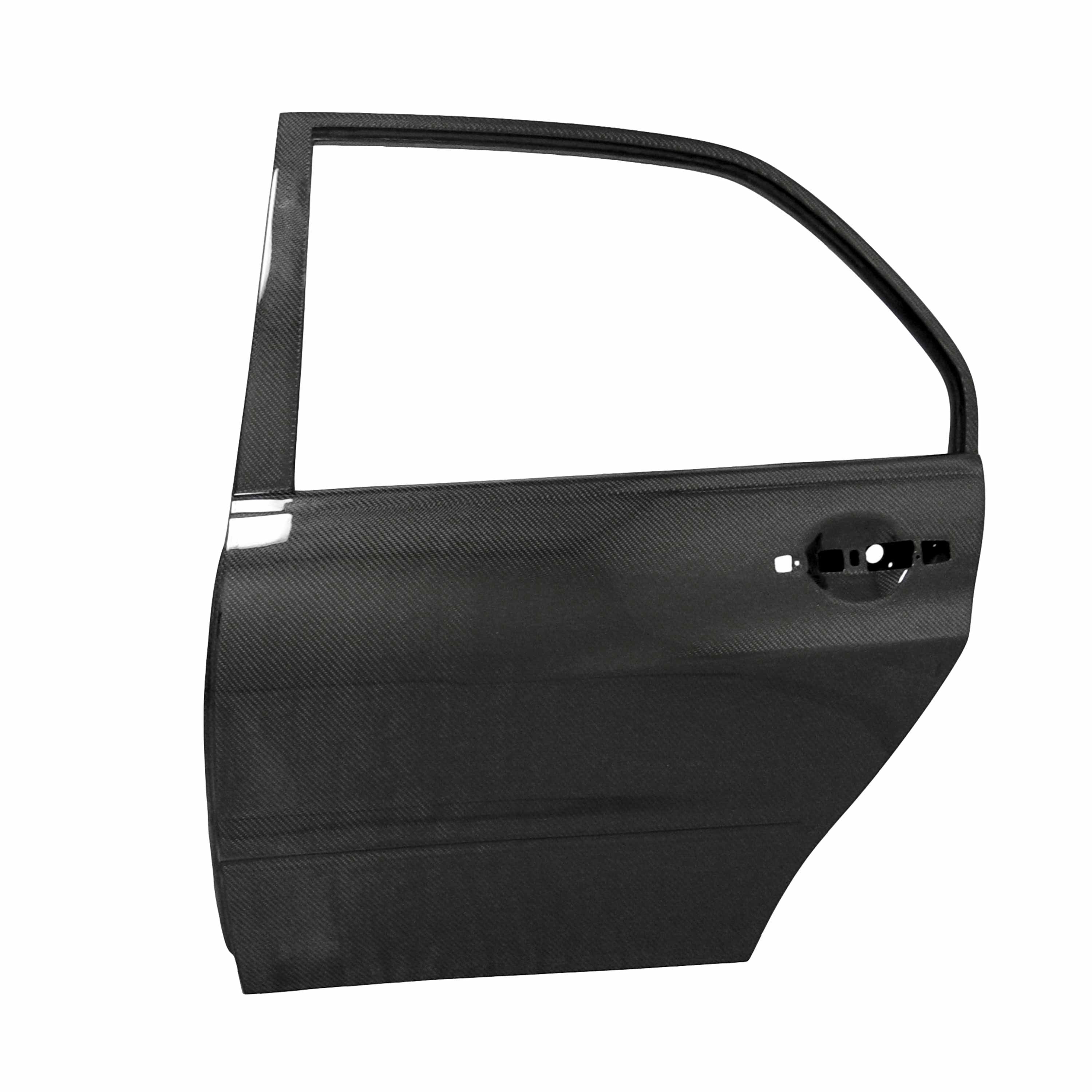 Seibon OE-Style Carbon Fiber Doors - 2003-2006 Mitsubishi Lancer EVO (Rear)