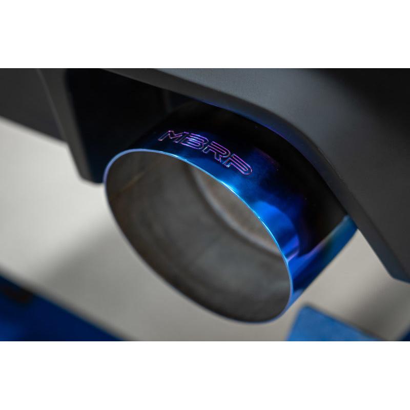 MBRP 2023 Toyota Corolla GR 1.6L T304 Stainless Steel 3in Cat-Back Dual Split Rear w/ Burnt End Tips