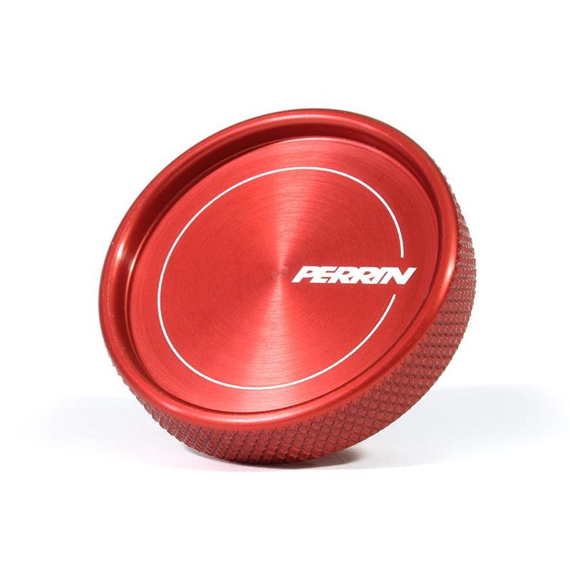 Perrin 02-21 Subaru WRX / 2022 BRZ & GR86 / 04-21 STI / 00-18 Forester XT Oil Fill Cap - Red