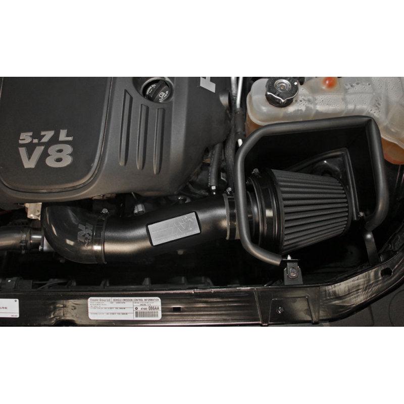 K&N Dodge/Chrysler 5.7/6.1L V8 Black Performance Intake Kit