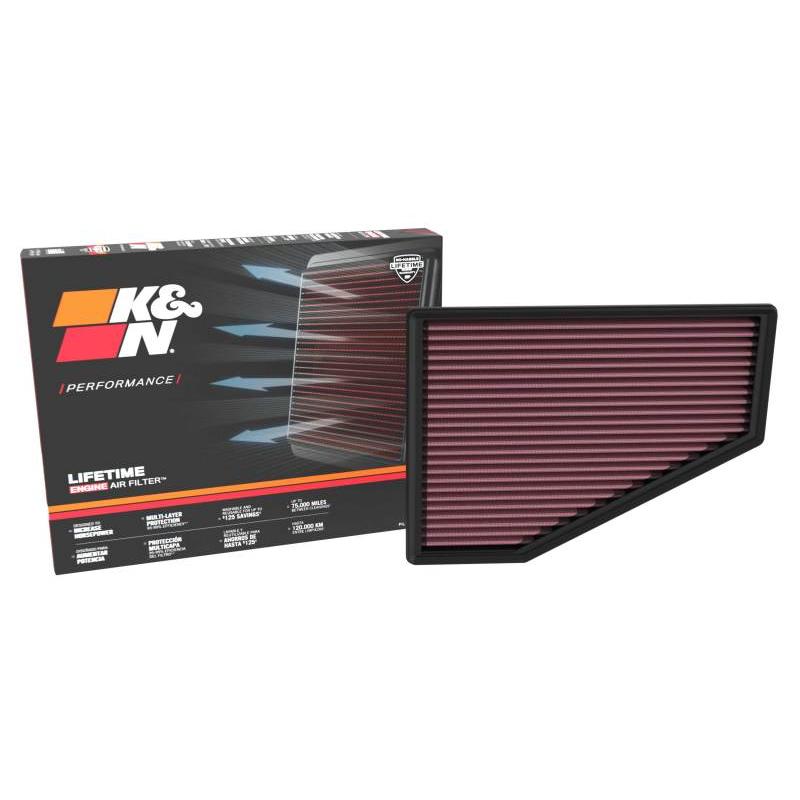 K&N 2021+ Jeep Grand Cherokee V6 3.6L Replacement Air Filter