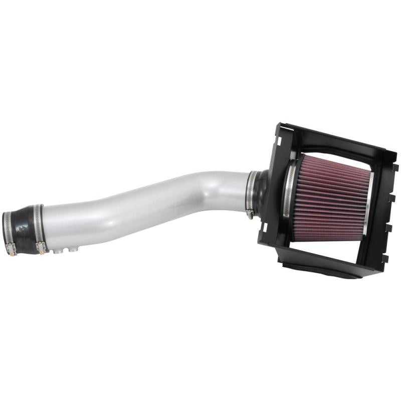 K&N 12-13 Ford F150 3.7L V6 Black High-Flow Performance Intake
