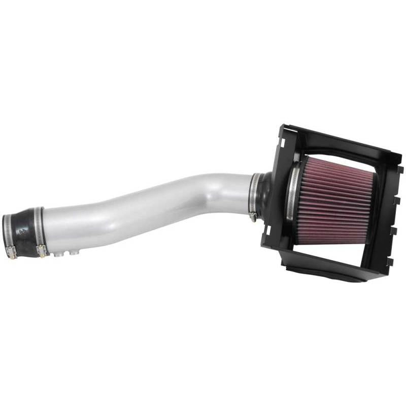 K&N 12-13 Ford F150 3.7L V6 Black High-Flow Performance Intake