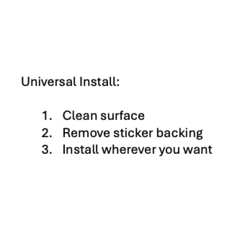 Installation Instructions