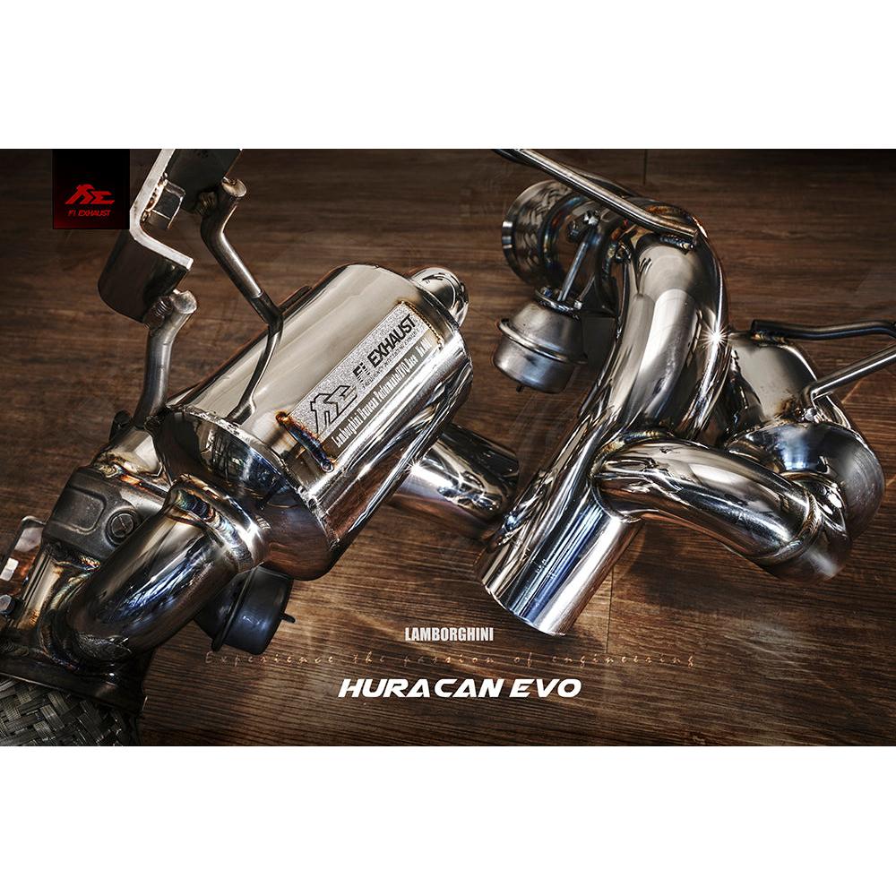Fi Exhaust Full Exhaust System for 2019+ Lamborghini Hurancan EVO