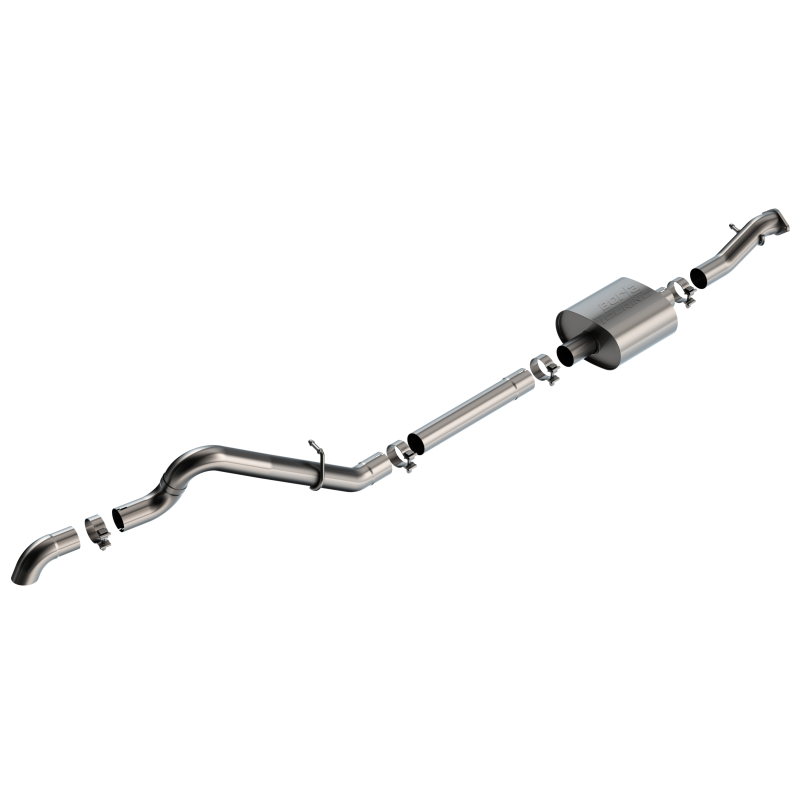Borla Touring Cat-Back Exhaust - 2021-2025 Ford Bronco 2.3L 2DR/4DR