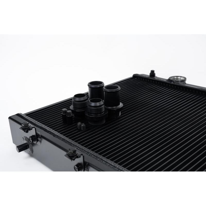 CSF 92-00 Honda Civic w/K-Swap V3 Radiator - Black Finish