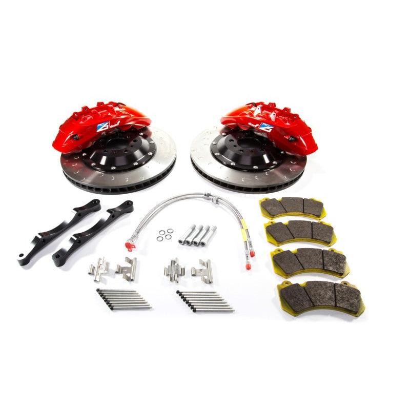 Alcon 2015+ BMW M3 F80 400x34mm Red 6 Piston Front Brake Upgrade Kit - T1 Motorsports