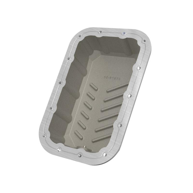 aFe POWER Pro Series Engine Oil Pan Black w/ Machined Fins Jeep Wrangler (JK) 12-18 V6-3.6L
