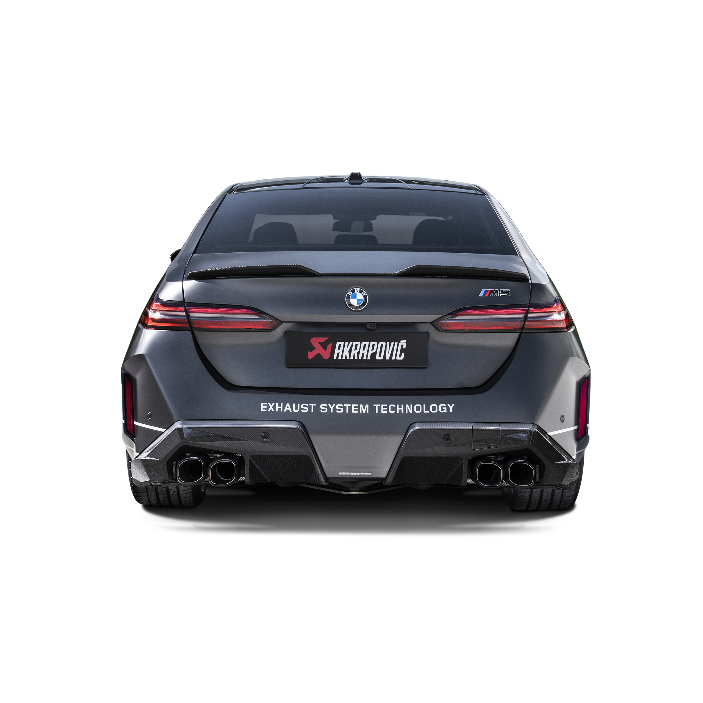 Akrapovič Carbon Fiber Rear Trunk Lip - 2025+ BMW M5 (G90) - T1 Motorsports