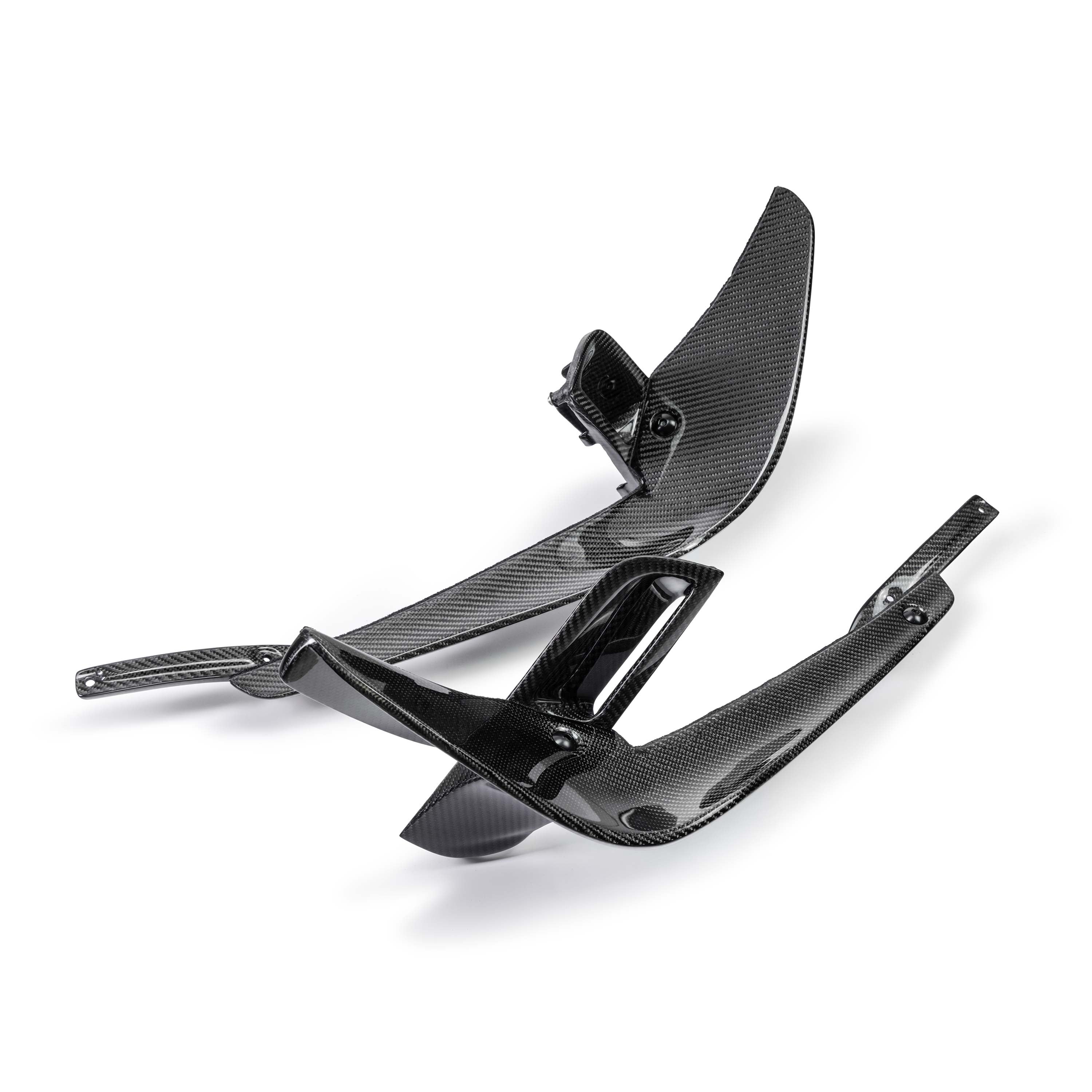 Seibon Carbon Fiber Front Bumper Canards - 2023-2024 Toyota GR Corolla