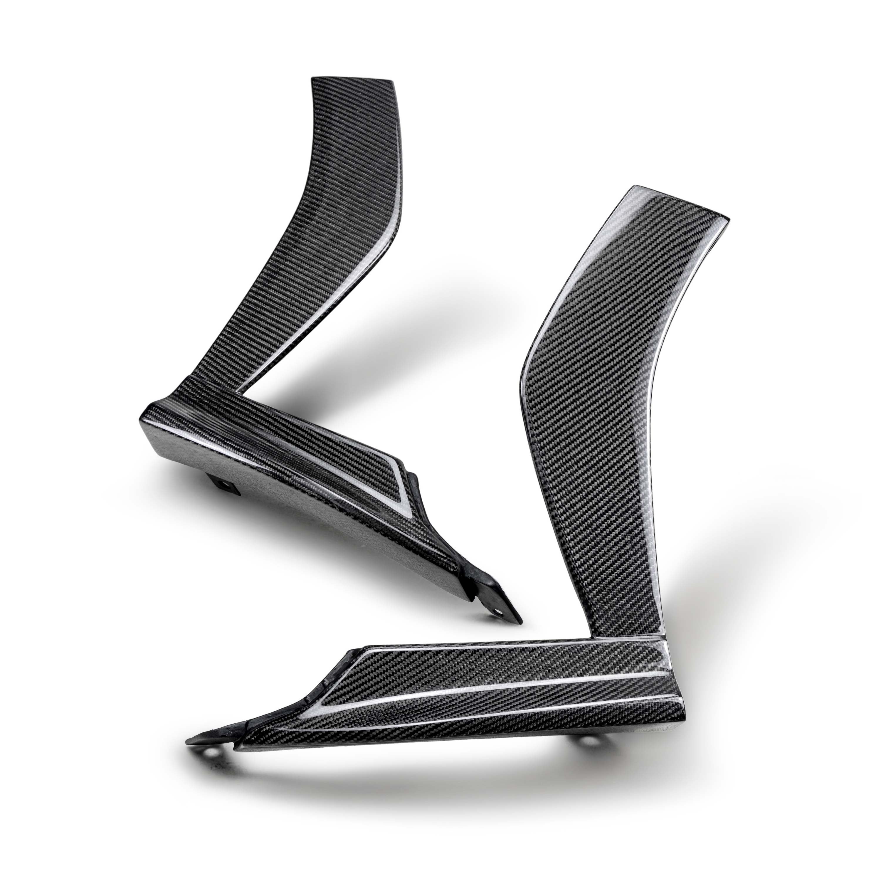 Seibon Carbon Fiber Front Bumper Trim - 2022-2024 Subaru WRX