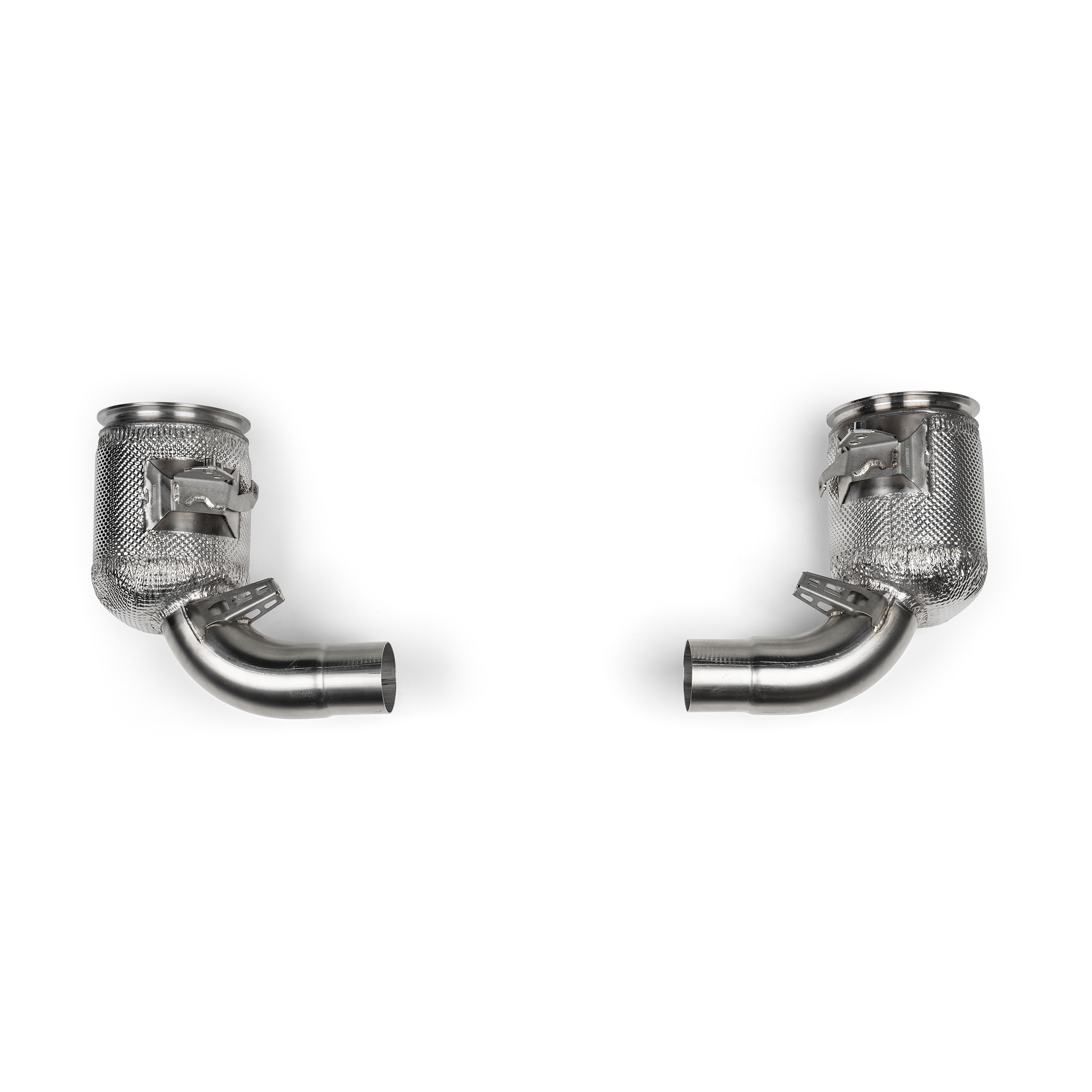 Akrapovič Link-Pipe Set w/ Cat (SS) - 2025+ Porsche 911 Carrera/T/S/4S (992.2)