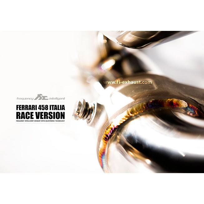 Fi Exhaust Race Exhaust System for 2010-2015 Ferrari 458 Italia/Spyder