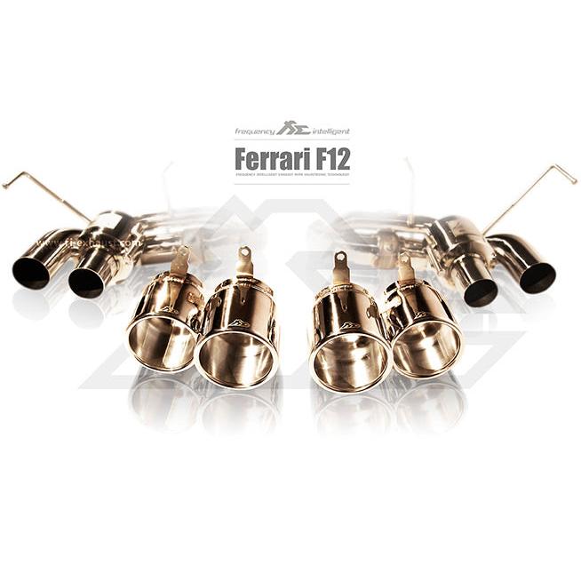 Fi Exhaust Full Exhaust System for 2012-2017 Ferrari F12 Berlinetta