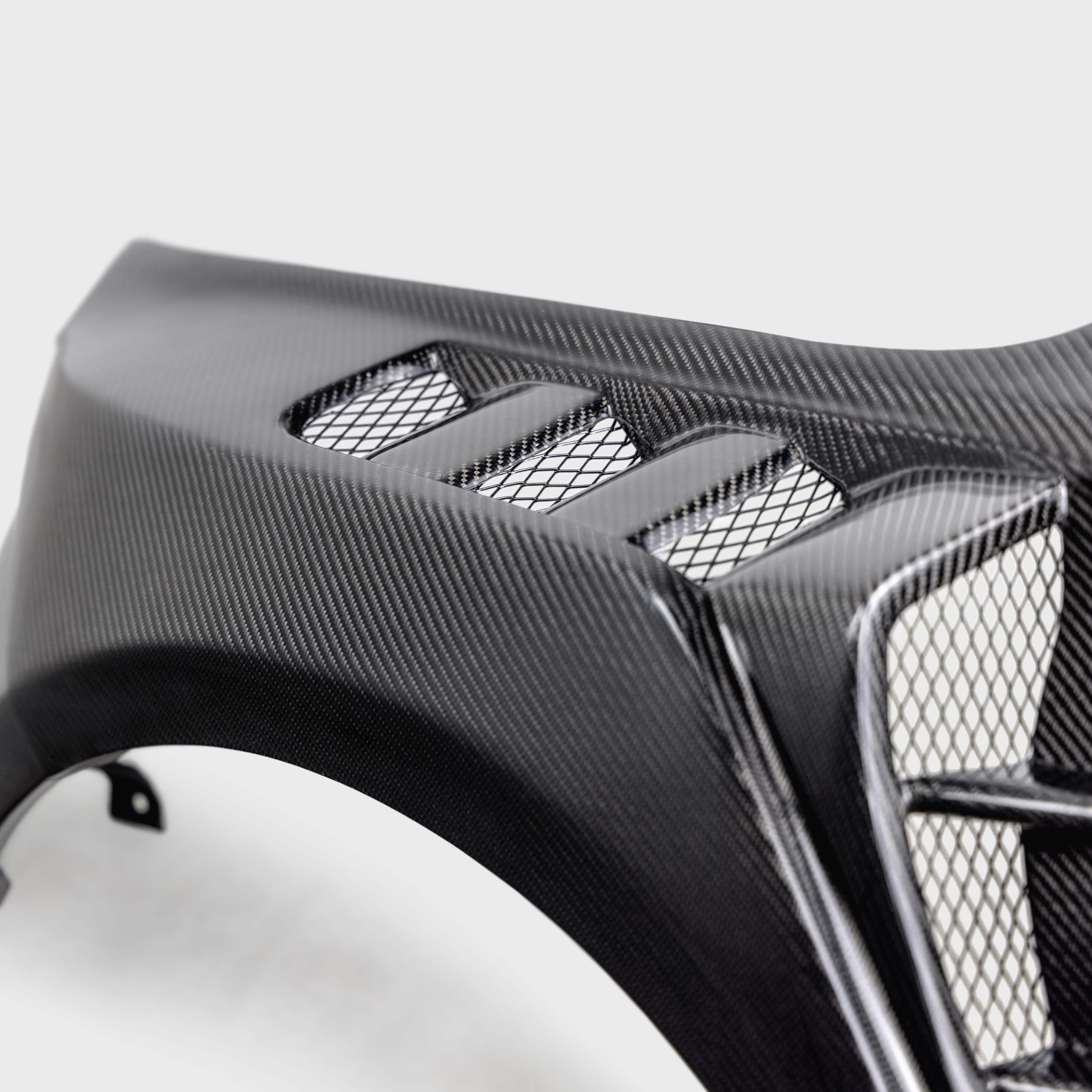 Seibon MB-Style Carbon Fiber Fenders - 2023-2025 Honda Civic Type R (20mm Wider)