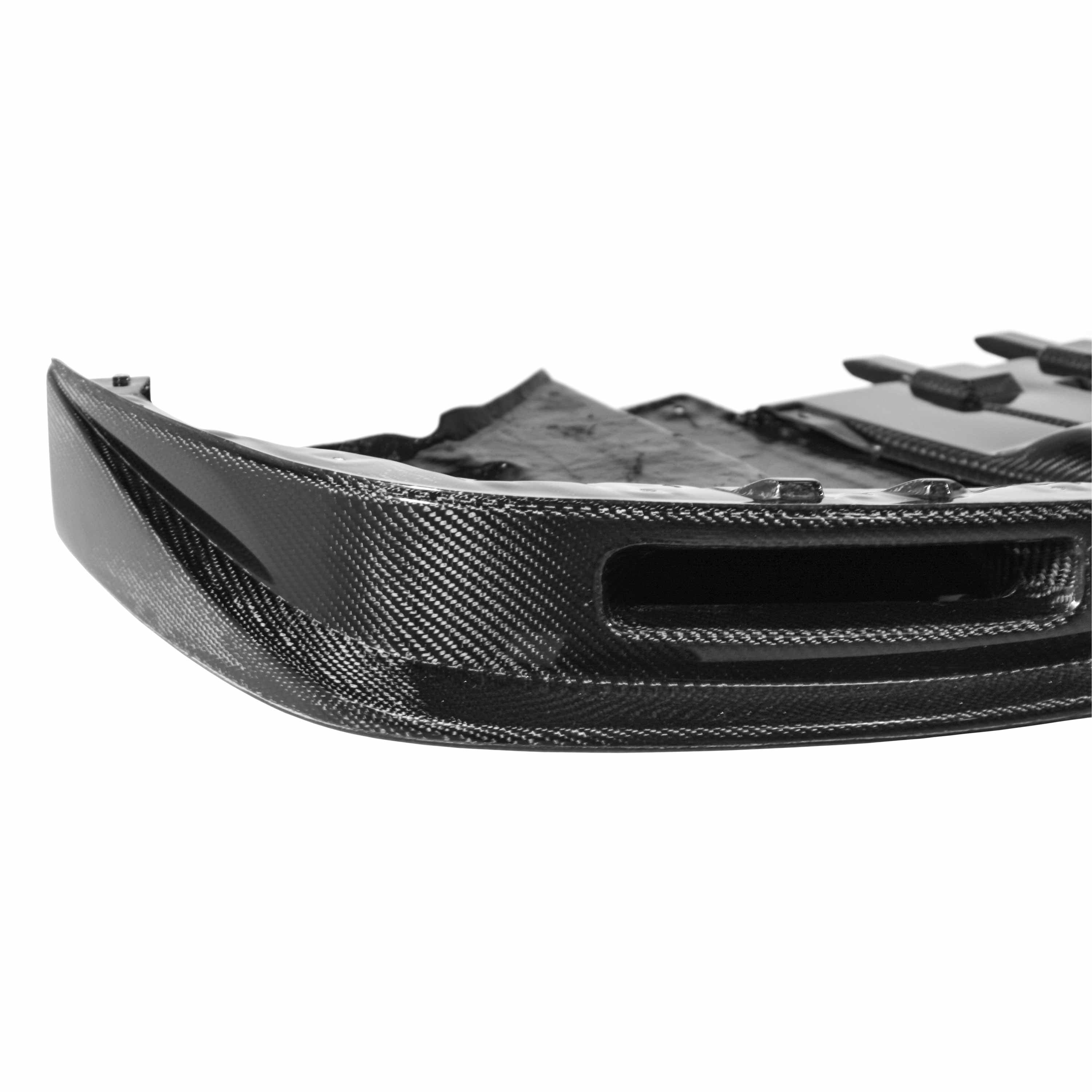 Seibon VS-Style Carbon Fiber Front Lip - 2009-2011 Nissan GTR
