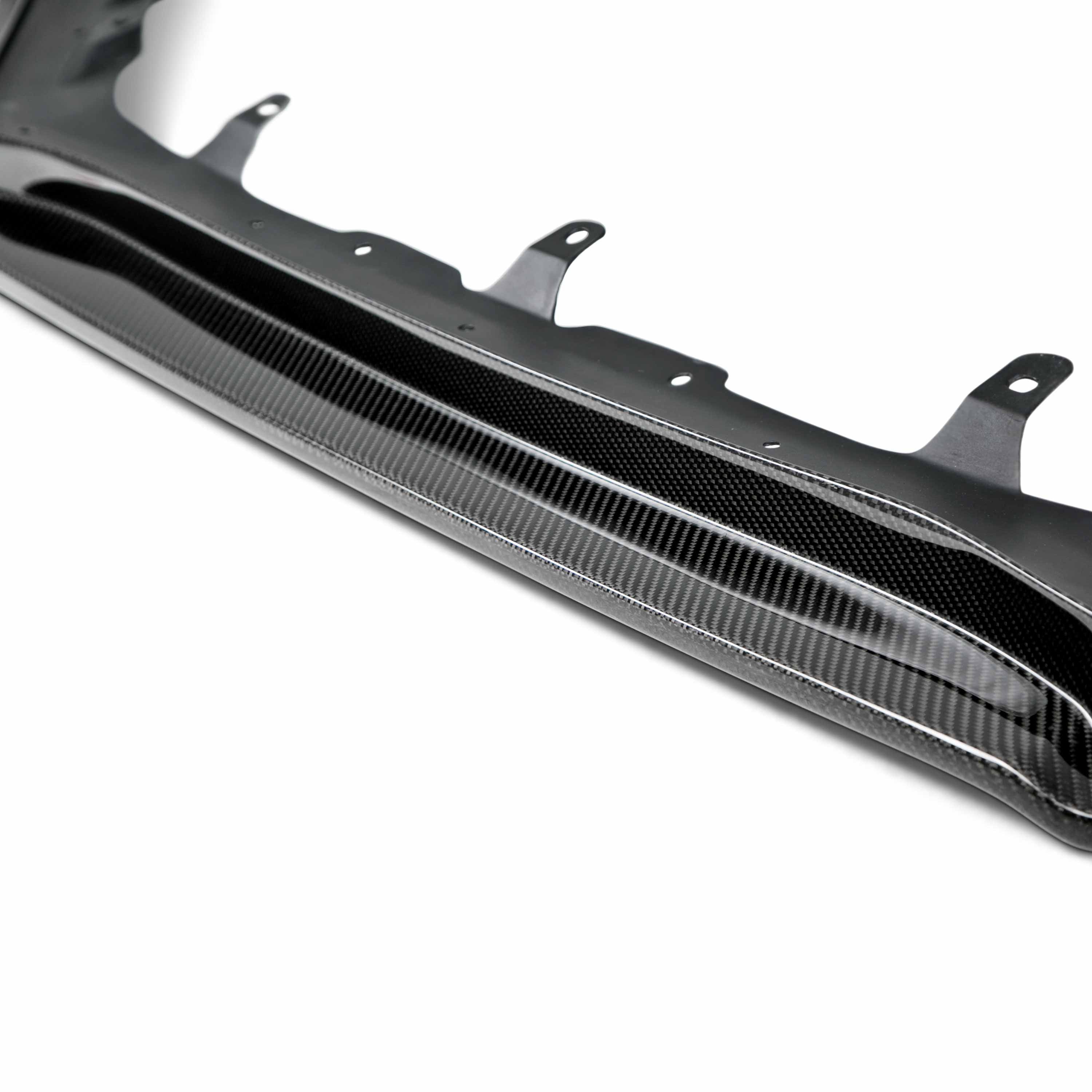 Seibon MB3-Style Carbon Fiber Front Lip - 2015-2017 Subaru WRX/STi