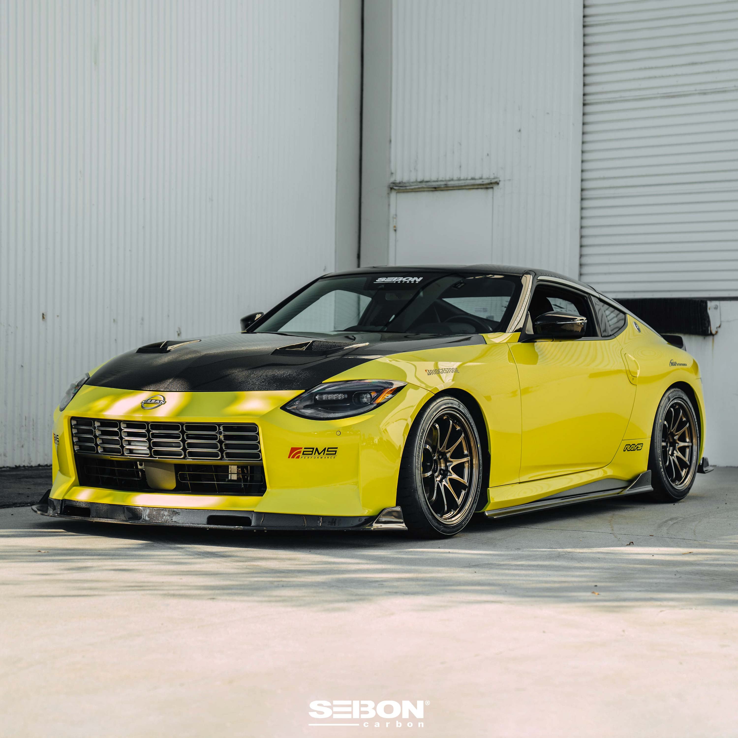 Seibon MB-Style Carbon Fiber Front Lip - 2023-2024 Nissan Z