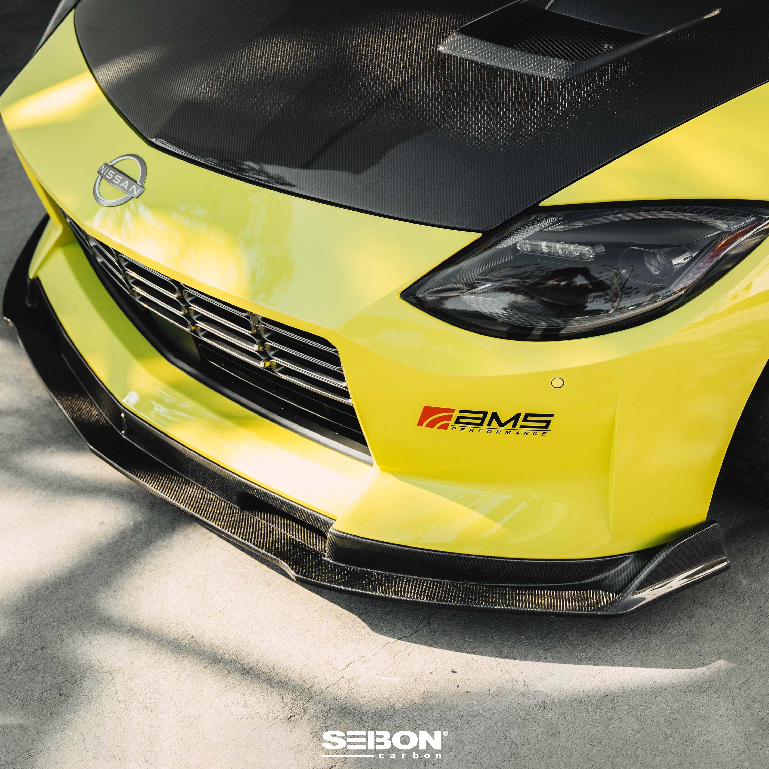 Seibon MB-Style Carbon Fiber Front Lip - 2023-2024 Nissan Z