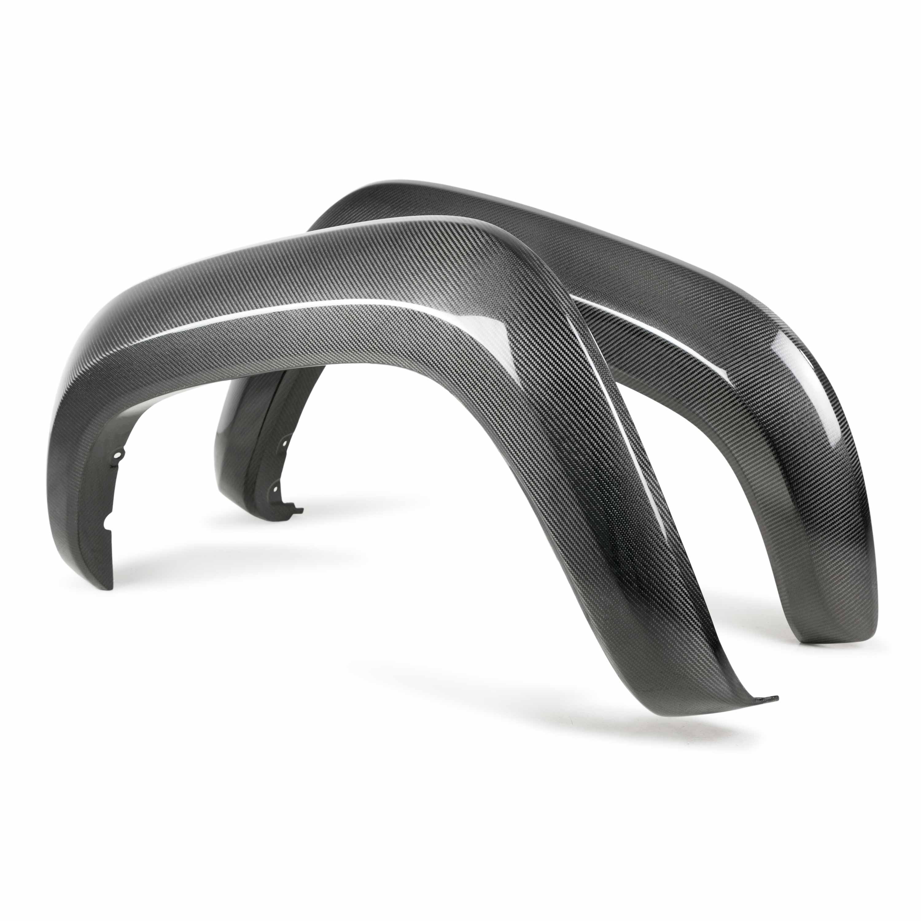 Seibon Carbon Fiber Front Fender Flares - 2016-2023 Toyota Tacoma